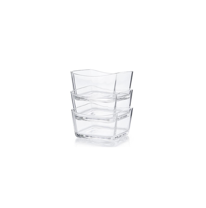 Set of Three Glass Bowls by Blomus