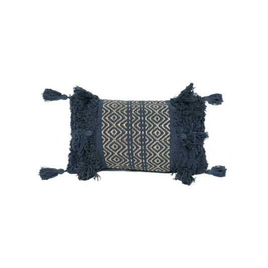 Holiday Elegance- Cushion Boudoir Pandora Blue 50cm