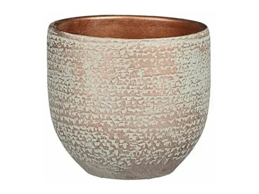 Large Carrie Pot Copper Metallic by Mica