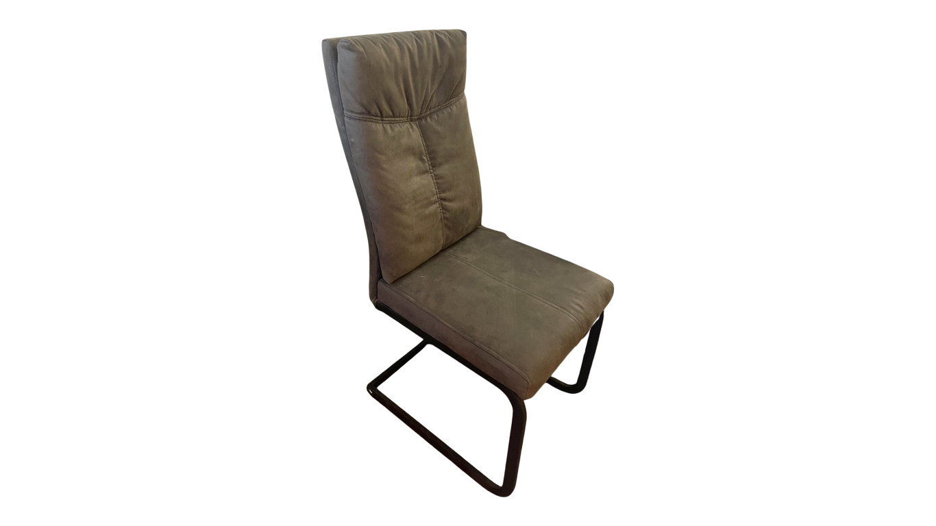 Brown Dining Chair with Black Legs(displayed)