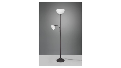 Black Steel Floor Lamp by Reality (displayed item)