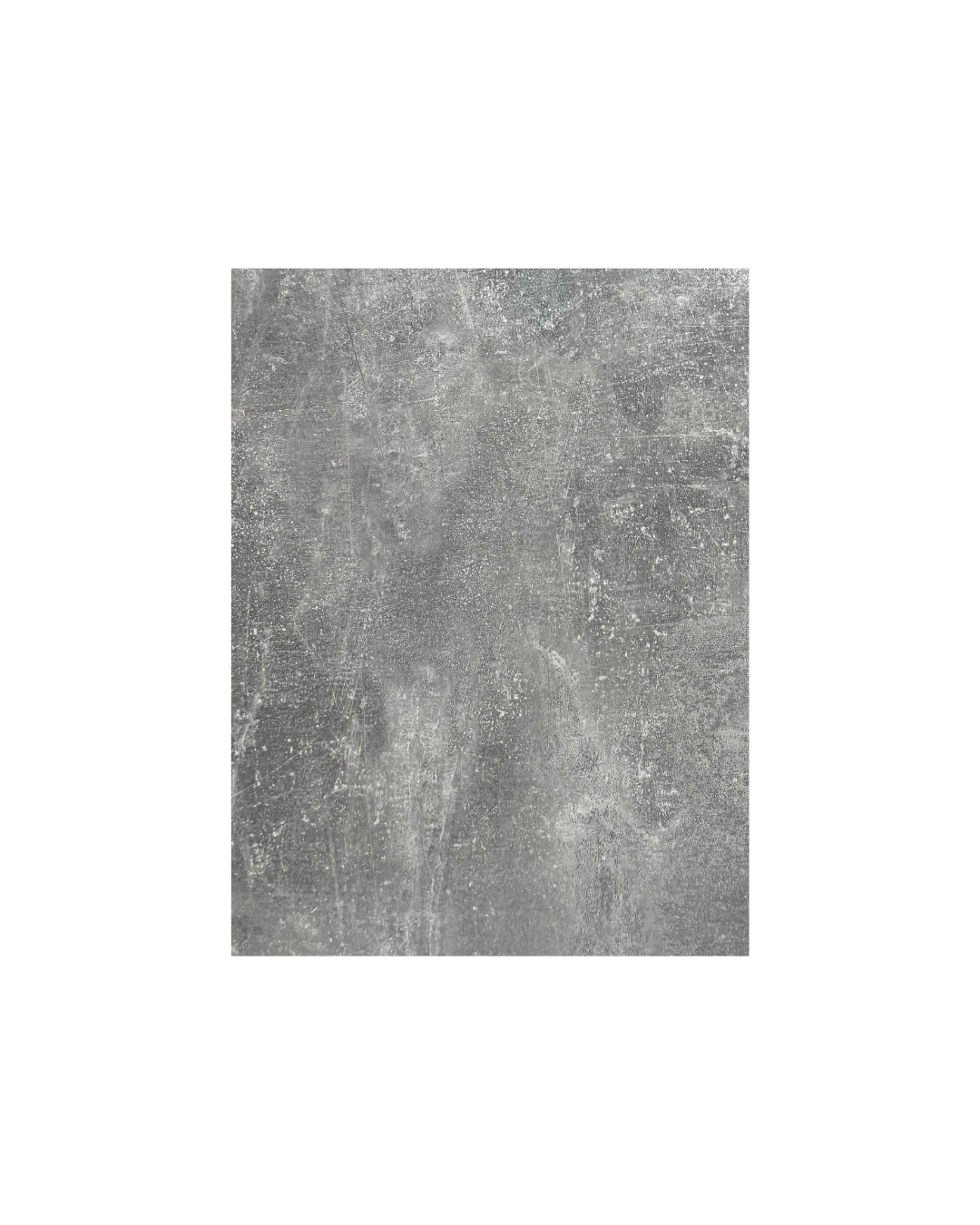 Dining Table Concrete Grey Look with Metal black Base by U-Gestell-Germany