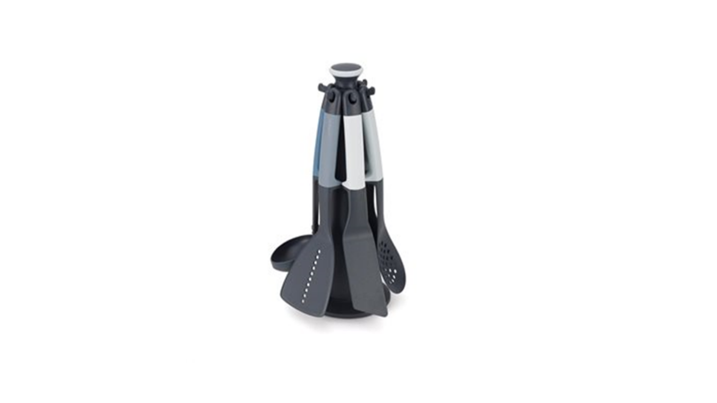 Elevate Nest Utensils Compact Stacking Kitchen Tool Set Sky By Joseph Joseph