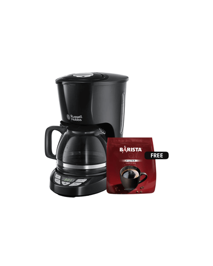 Coffee Maker + Barista Ground American Coffee 350 gr By Russell Hobbs