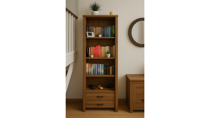 Amazing Brussel Bookcase Gent oak