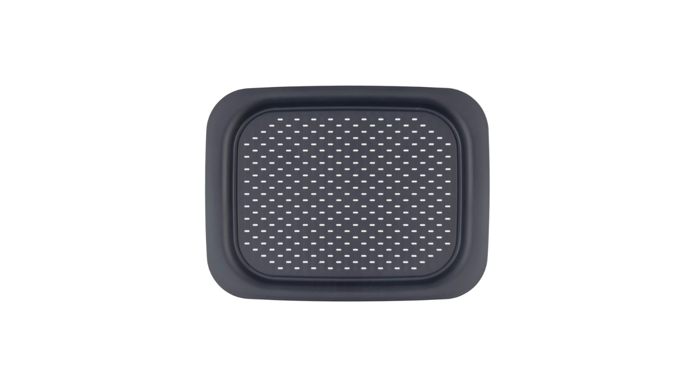 Anti-slip tray anthracite made of high-quality plastic (by Wenko)