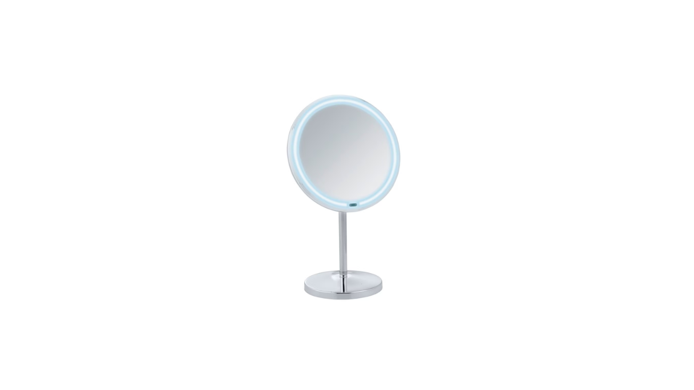 LED cosmetic standing mirror mod. Onno (by Wenko)