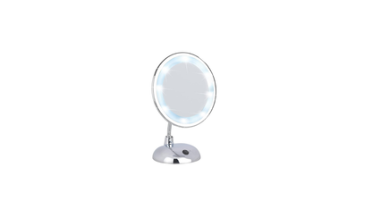 LED cosmetic standing mirror Style – Ø 17.5 cm By Wenko.de