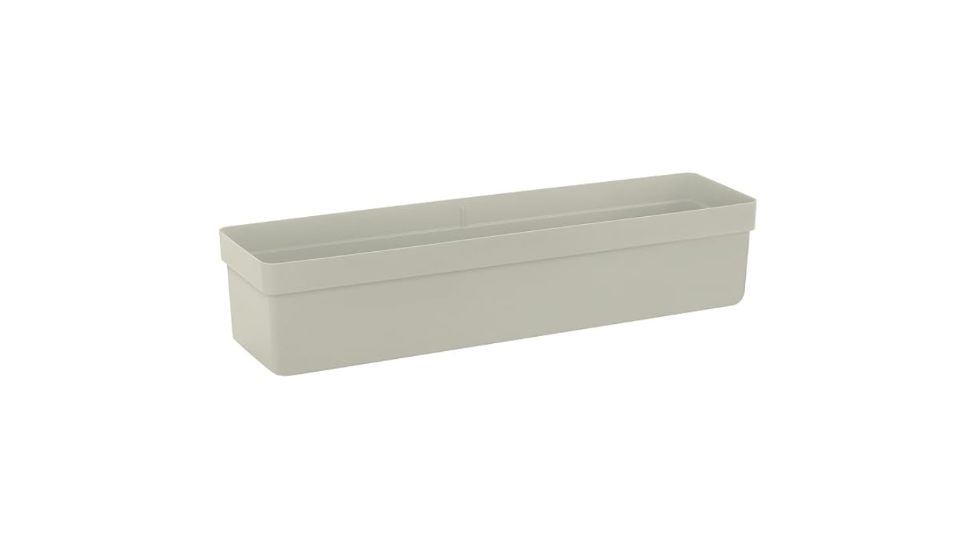 Emsa 517530 Flower Pot -75 x 20 x 16 cm – Silk Grey