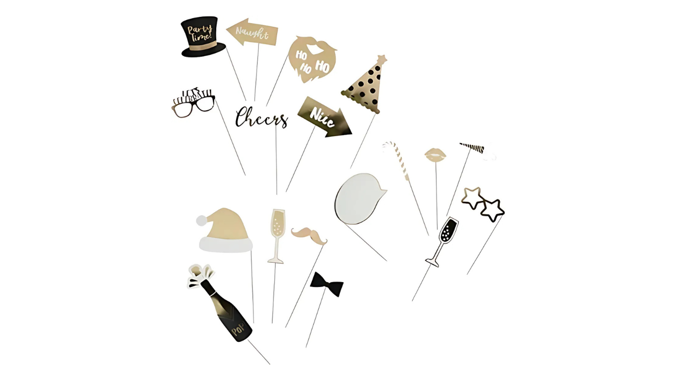 Festive Party Photo kit – 18 Pieces
