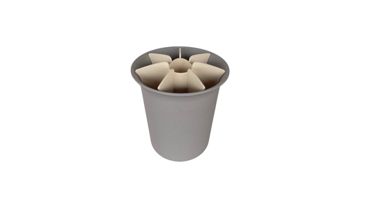 Point-Virgule Utensil Holder Cement Grey