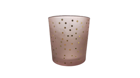 Christmas Candle Holder Pink