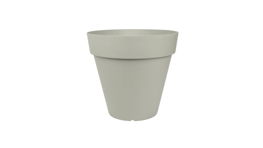 Poetic Emsa Planter Pot, Column Shape, 50cm, Silk Grey, CITY CLASSIC