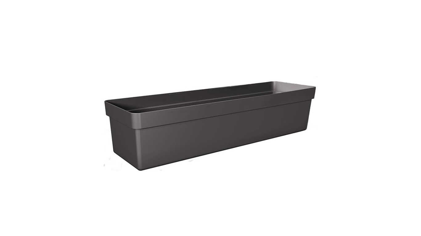 Emsa 514321 FlowerPot – 75 x 20 x 16 cm – Granite