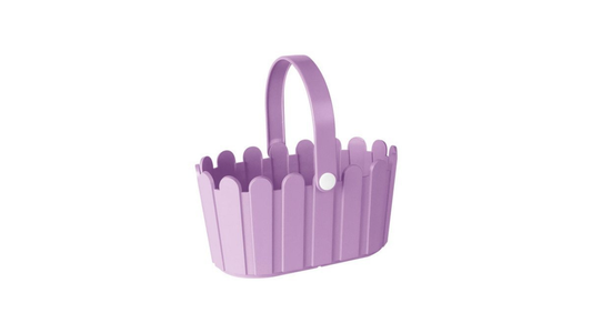 Emsa 513929 Flower Pot- basket, country House Style- 28 x 18 cm -Lavanda