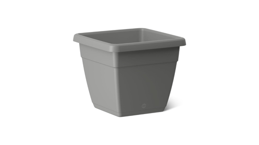 Emsa 518528 Timeless Flowerpot-30 x 30 cm- Dusty Grey
