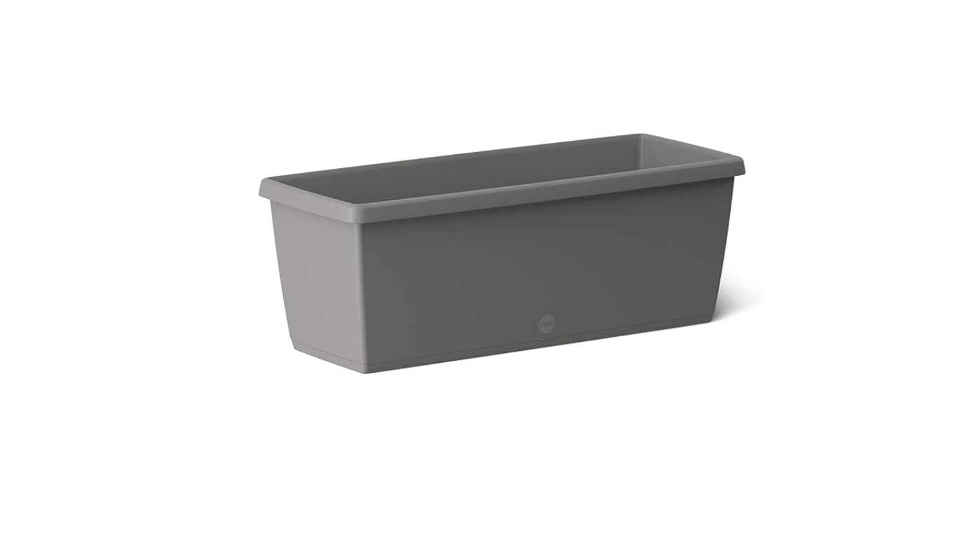 Emsa 518579- Timeless Flower Pot - Dust Grey