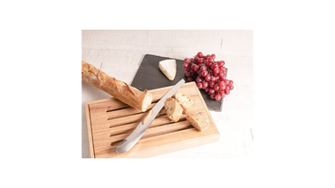 Baguette Cutting Board with Knife by Reeko Design