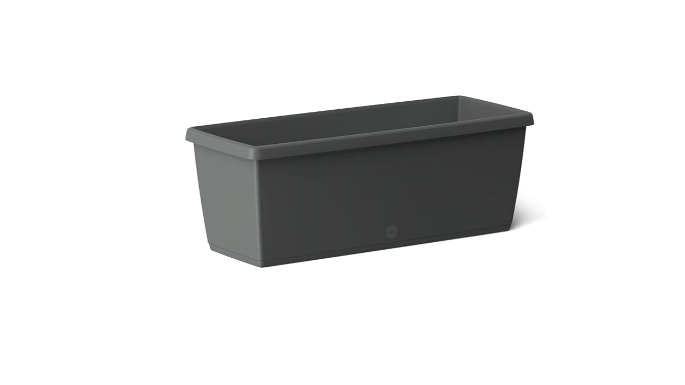 Emsa 518580- Timeless Flower Pot - Granite