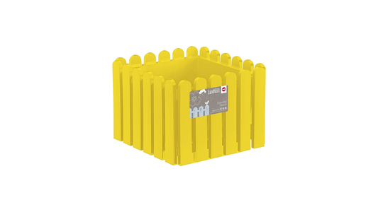 Emsa 514120 Landhaus Flower Pot for Garden, Polypropylene - Yellow