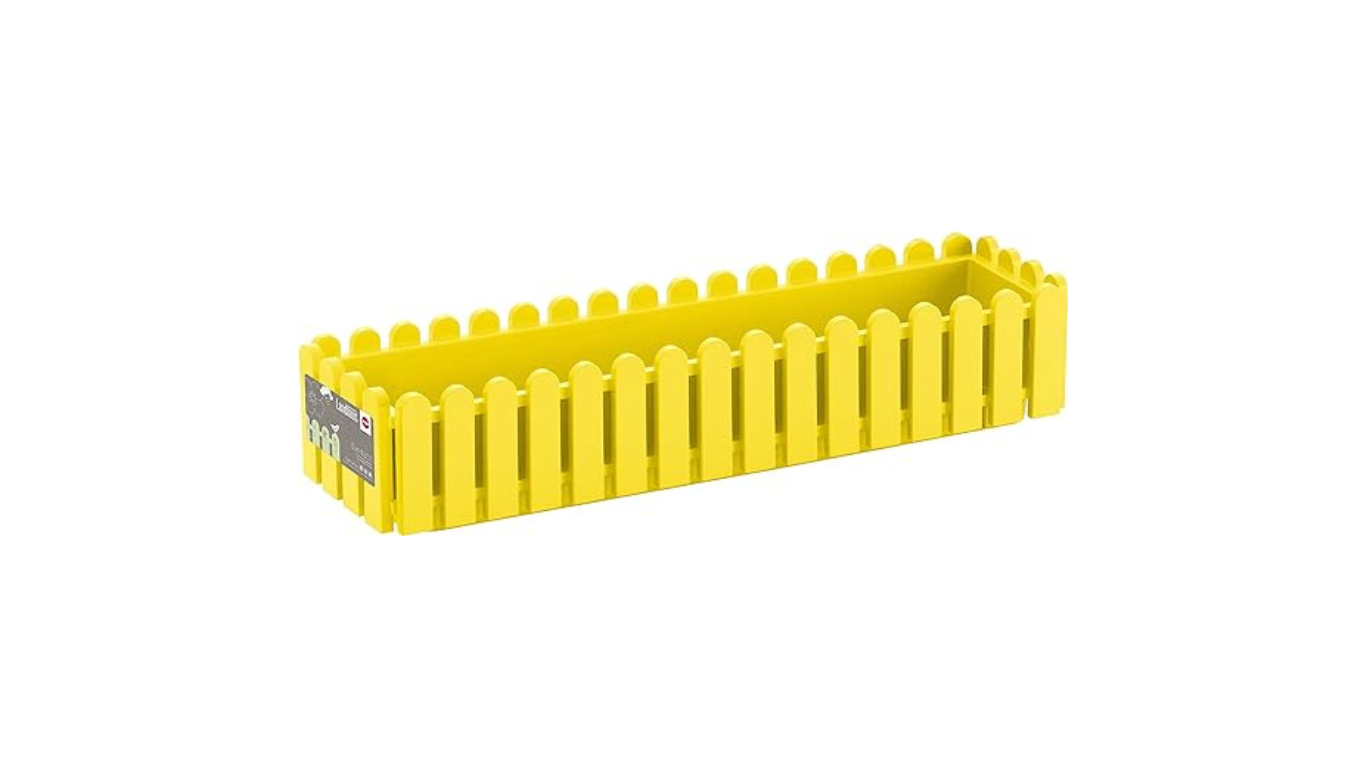 EMSA 508694 Flower Pot – Yellow -Made in Germany-75 cm