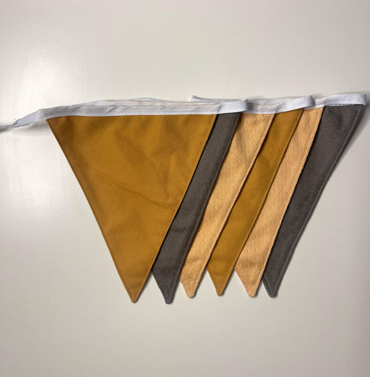 Fanion Salmon, Grey, Mustard