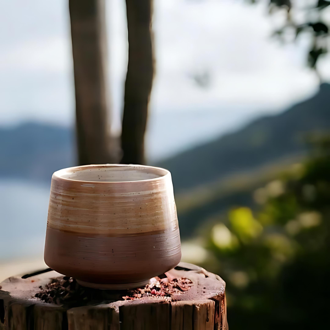 Handmade Painted Japanese Retro Cup 190ML