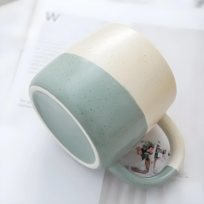 Ceramic Coffee Mug 400ML (Green)