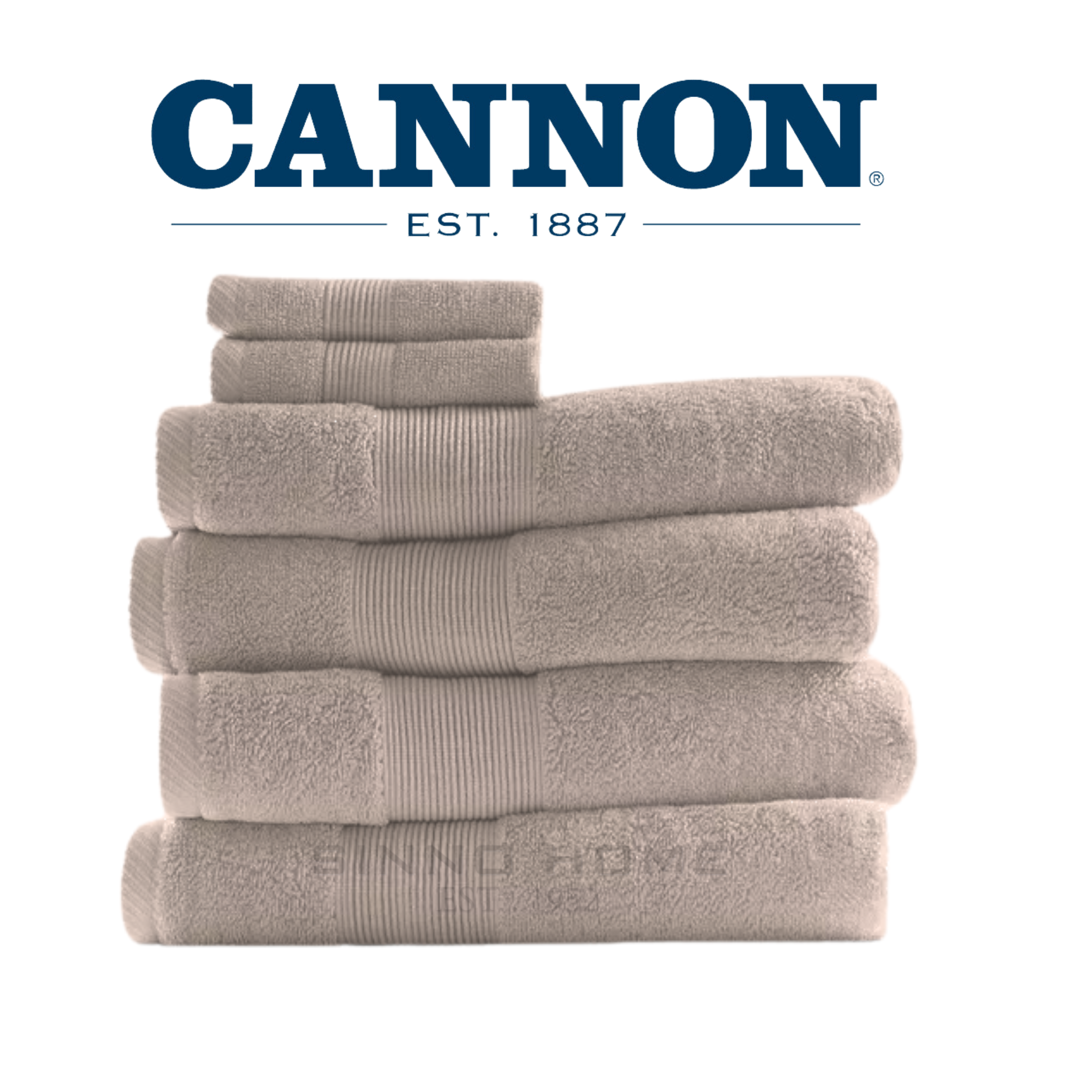 Cannon-Luxury Towel - Greige