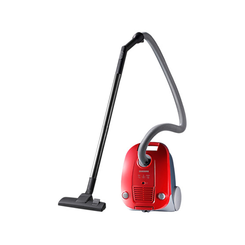 Samsung VCC4190V37/XSG Bagged Vacuum Cleaner, 3L, Porche RED
