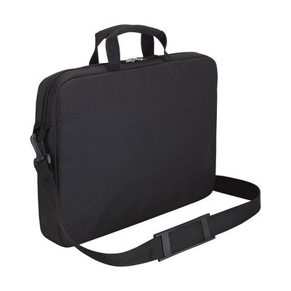 Case Logic Vnai215 Black Nylon 15.6″Top Loading Laptop Case Attache,Slim Black