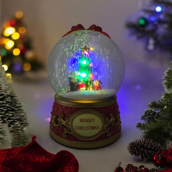 Christmas Electric Snow Ball H:30cm