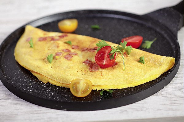 Multif. Smooth Pan Hearts 26cm