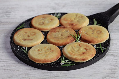 Multif. Smooth Pan Hearts 26cm