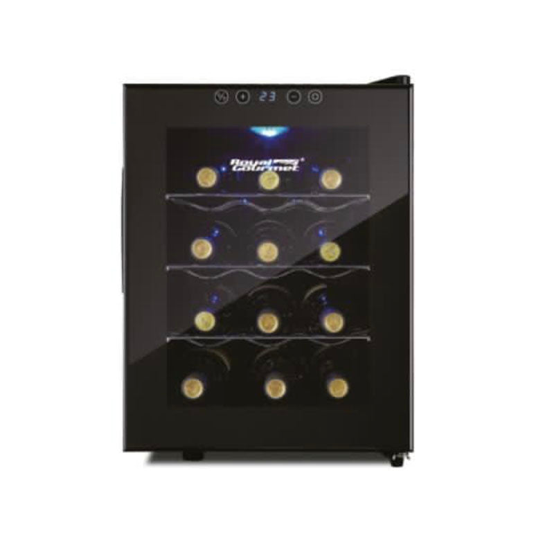 Royal Gourmet WC12SZB Thermoelectric Wine Cooler 12 Bottles