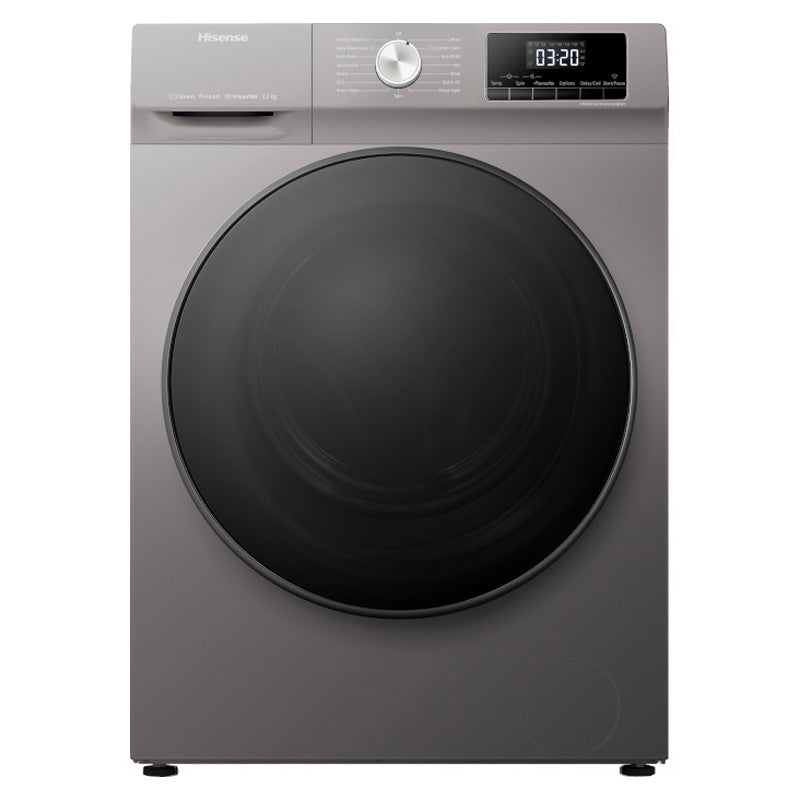 Hisense WFQA1214EVJMT Front Load Washing Machine 12Kg Titanium