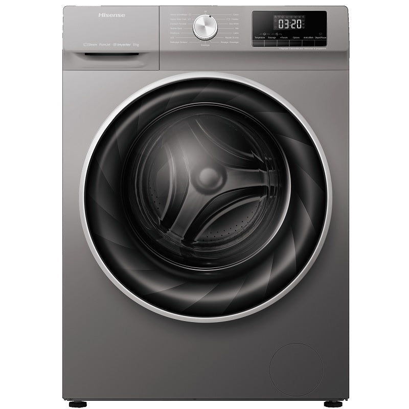 Hisense WFQA9014EVJMWT Front Loading Washing Machine