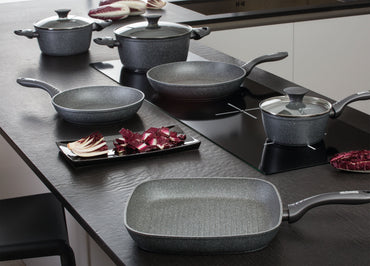 Mythos Cookware Line Set 9pcs