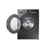 Samsung WW80TA046AX1FH Front Loading Washer, 8kg, 1400 RPM, 14 Programs, A+++, Inox