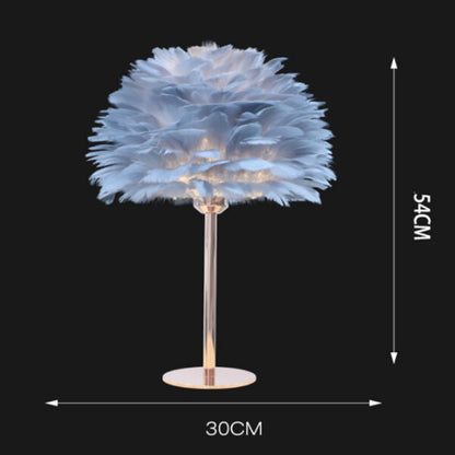 Modern Feather Table Lamp