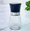 1-Piece Stainless Lid Salt & Pepper Glass Shaker 170ml