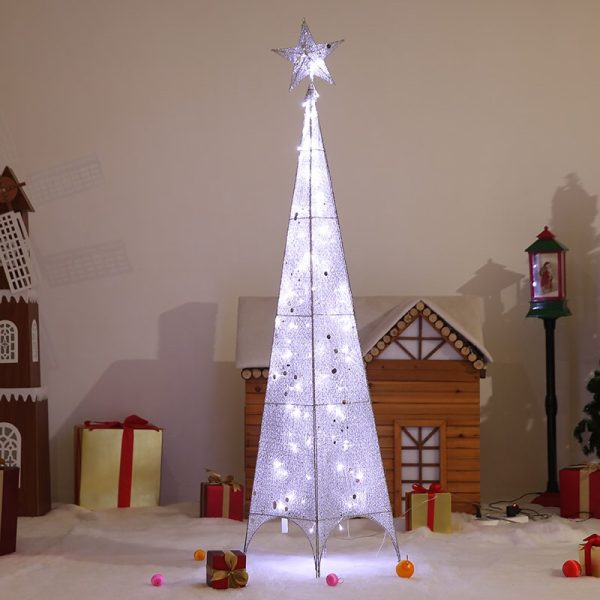 Cone LED Floor Christmas Tree ( 150cm)