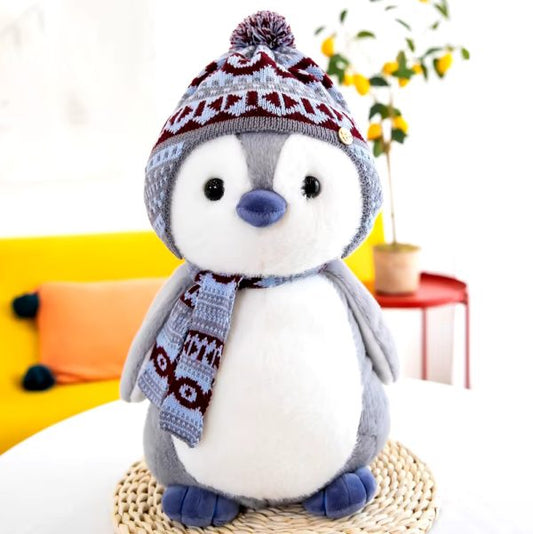 Christmas Penguin Soft Plush Toy