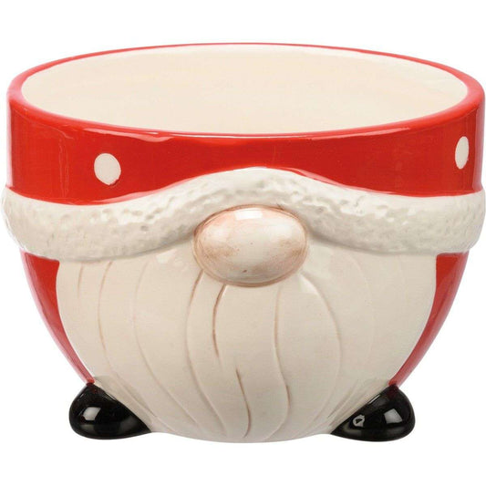 Chirstmas  large santa ceramic bowl
