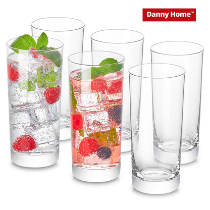Danny Home 6-Pieces Tall Cocktail Glasses 460ml