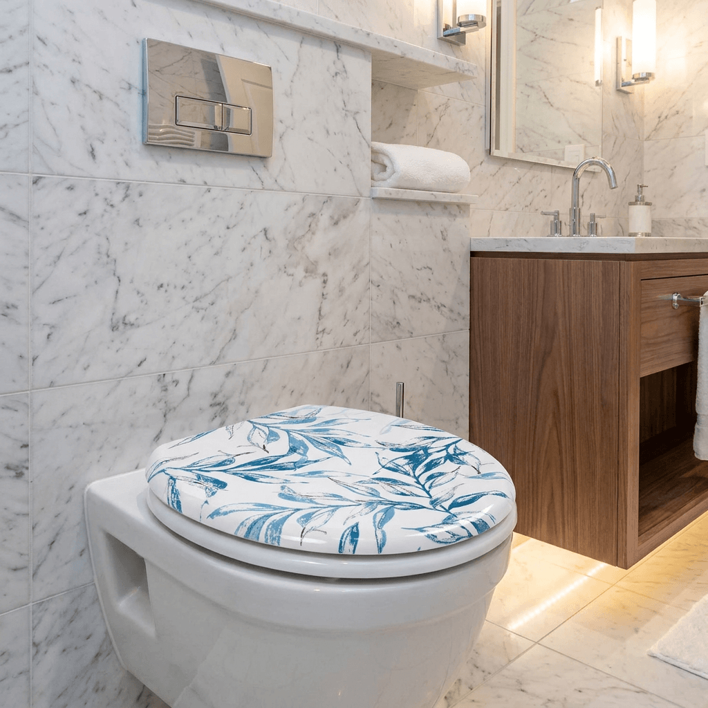 Wenko Durable Duroplast WC Seat for Standard Toilets