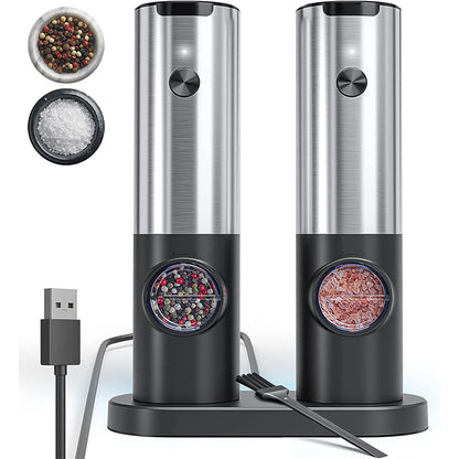 KLT Rechargeable Double Electric Grinder Set KYMQ-17C