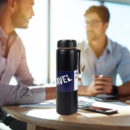 1000-ml Thermos Bottles Stainless Steel Leak-Proof Bottle for Hot and Cold Drinks