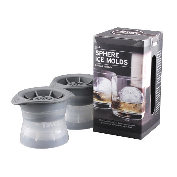 2-Pieces Giant Round Ice Ball Maker