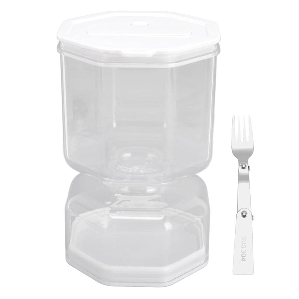 Olive & Pickle Plastic Jar Strainer with Spoon